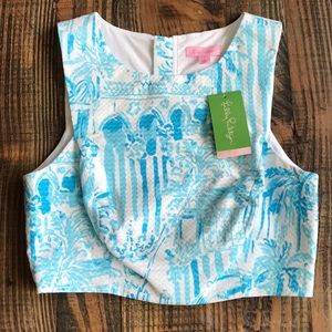 Lilly Pulitzer crop top